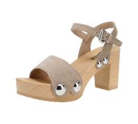 Softclox S3337 Eilyn Kaschmir - Damen Schuhe Sandaletten - 70-Taupe für Damen, braun, Größe 40 EU