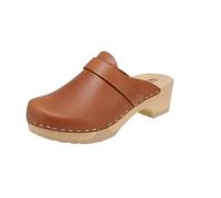 Softclox S3345 Tamina Softnappa - Damen Schuhe offene Schuhe - 48-Cognac, Größe:42 EU