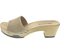 Softclox Damen Pantolette Kelly Kaschmir Taupe Größe 39