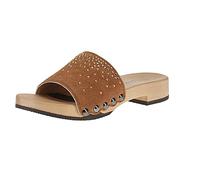 Softclox S3418 Bea Crystal Kaschmir - Damen Pantolette - 18-Whiskey, Größe:40 EU