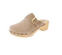 Softclox S3560 Tomma Kaschmir - Damen Schuhe offene Schuhe - 01-Taupe, Größe:38 EU