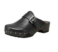 Softclox S3560 Tomma Nappa - Damen Schuhe offene Schuhe - 07-schwarz, Größe:38 EU
