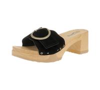 Softclox S3567 Helvetia Kaschmir - Damen Schuhe offene Schuhe - 04-schwarz für Damen, schwarz, Größe 42 EU