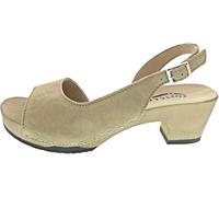 Softclox Plateau Sandaletten für Damen, beige, Gr. 40 EU