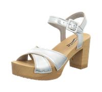 Softclox S3619 ELLIS Shiny Softnappa für Damen, silber, Größe 37 EU