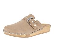 Softclox S3644 Leslie Kaschmir - Damen Pantolette - 03-Taupe, Größe:38 EU