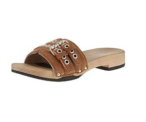 Softclox S3664 Benita Kaschmir - Damen Pantolette - 01-Whiskey, Größe:38 EU