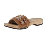 Softclox S3664 Benita Kaschmir - Damen Pantolette - 01-Whiskey, Größe:39 EU