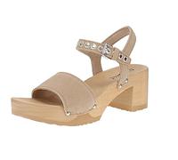 Softclox S3665 Helmina Kaschmir - Damen Sandalette - 05-Taupe, Größe:42 EU