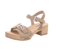 Softclox S3639 Pepita Kaschmir - Damen Sandale - 09-Taupe, Größe:38 EU