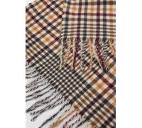 Softer Fransen-Schal mit Karo-Muster beige ONESIZE