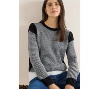 Cecil Pullover Softer Mouliné Damen Schwarz Größe XL
