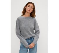 Softer Pullover aus Wollmix grau 44