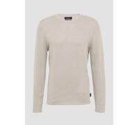 Softer Strickpullover aus Baumwoll-Leinenmix XL Beige 2165112.8029.XL