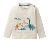 Softes Langarmshirt Dino beige 98/104