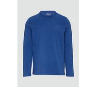 Softes Longsleeve aus Jersey mit Logo-Detail XXL blau 2157195.5612.XXL
