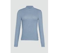 s.Oliver - Softes Longsleeve aus Viskosemix hellblau - Gr. - S