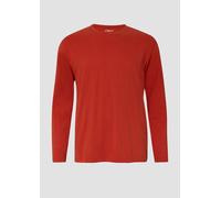 Softes Longsleeve mit Crew Neck und Logo-Patch 5XL rot 2174167.3529.5XL