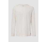 Softes Longsleeve mit Crew Neck und Logo-Patch L grau 2170134.9000.L