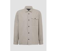 Softes Overshirt im Relaxed Fit mit Eingrifftaschen XL Beige 2165184.8029.XL