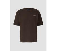 Softes Relaxed-Fit-Shirt aus Heavy Jersey mit Rücken-Artwork S braun 2169840.89D1.S