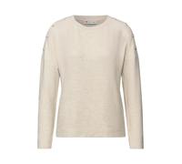 Damen Softes Shirt mit Knöpfen