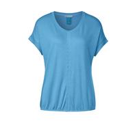 Softes Shirt mit Stickerei Schwarz 34