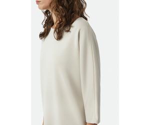 Softes Sweat-Kleid mit U-Boot-Ausschnitt und Fledermausärmeln beige 32
