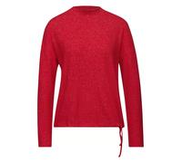 Street One Damen Turtleneck-Shirt Softes Turtleneck Langarm 80% Viskose Rot Gr. 42