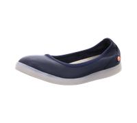 Softinos Damen Ballerina, Frauen,Klassische Ballerinas,lose Einlage,Sommerschuhe,Slipper,Ballerina-Schuhe,Ballet-Flats,Blau (Navy),39 EU / 6 UK