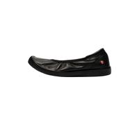 Ballerina SOFTINOS "softinos Ballerinas Leder", Damen, Gr. 36, schwarz, Leder, Schuhe (45829154-36) schwarz