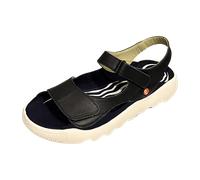 Softinos Bequeme Sandalen für Damen, blau, Größe 38 EU