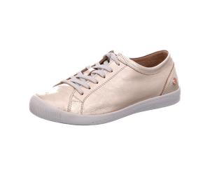 Softinos Bequeme Schnürschuhe für Damen, beige, Größe 39 EU