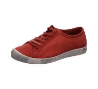 Softinos Bequeme Schnürschuhe für Damen, rot, Größe 43 EU