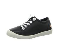 Softinos Bequeme Schnürschuhe für Damen, schwarz, Größe 38 EU