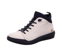 Softinos Bequeme Schnürschuhe für Damen, weiß, Größe 38 EU