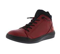 Softinos Damen Ankle boots BIEL, Frauen,Stiefeletten,lose Einlage,halbstiefel,kurzstiefel,uebergangsschuhe,Rot (RED/BLACK NEOPRENE),39 EU / 6 UK