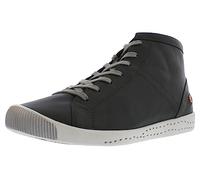 Softinos Damen Ankle Boots, Frauen,Schnürstiefeletten,lose Einlage,uebergangsschuhe,schnürboots,Grün (Army Green),37 EU / 4.5 UK