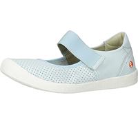Softinos Damen IGLU720SOF Flat Sandal, Light Blue, 40 EU