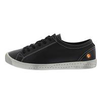 softinos Sneaker Leder Schwarz - 39