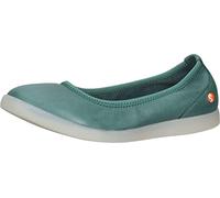 Softinos Damen LETI646SOF Flat Sandal, Green, 38 EU