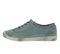 Softinos Damen Sneakers, Frauen,Low-Top Sneaker,lose Einlage,Freizeitschuhe,Turnschuhe,Laufschuhe,Freizeit,sportlich,Blau (Diesel),39 EU / 6 UK