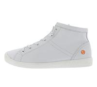 softinos Sneaker Leder 39, EURO-Größen weiß Damen Übergrößen Spezialgrößen Schuhe 39, EURO-Größen weiß
