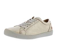 Softinos Bequeme Schnürschuhe für Damen, beige, Größe 41 EU