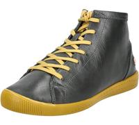 Softinos Stiefelette IBBI P900653 Leder, Warmfutter, flacher Absatz Grau Damen Größe 39