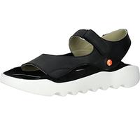Softinos Damen WEAL712SOF Flat Sandal, Black, 39 EU