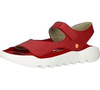 Softinos Damen WEAL712SOF Flat Sandal, Cherry RED, 37 EU