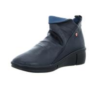 Softinos Keilstiefeletten für Damen, blau, Größe 39 EU