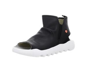 Softinos Komfort Sandalen für Damen, schwarz, Größe 41 EU