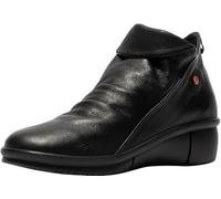 Stiefelette SOFTINOS "softinos Stiefelette Leder", Damen, Gr. 41, schwarz, Leder, Schuhe (51697351-41) schwarz